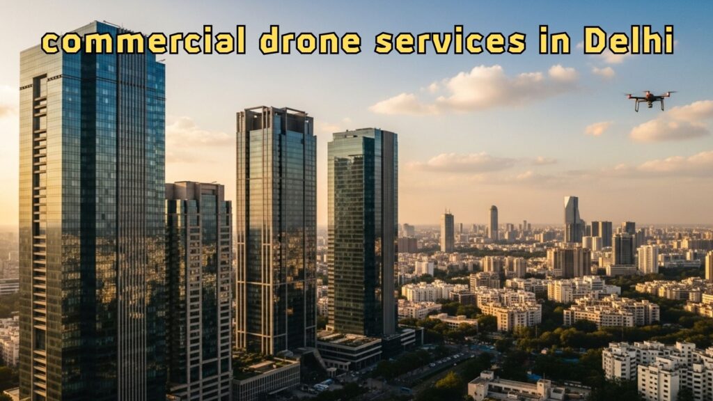Complete Guide to Commercial Drone Services for Businesses in Delhi