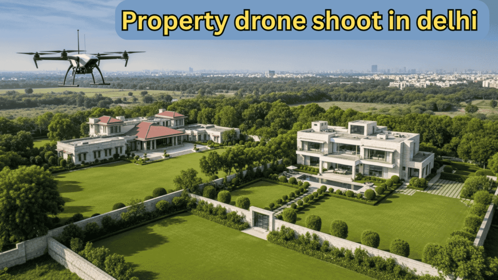 Property Drone Shoot in Delhi at the Best Price