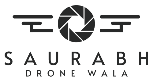 Saurabh drone wala logo