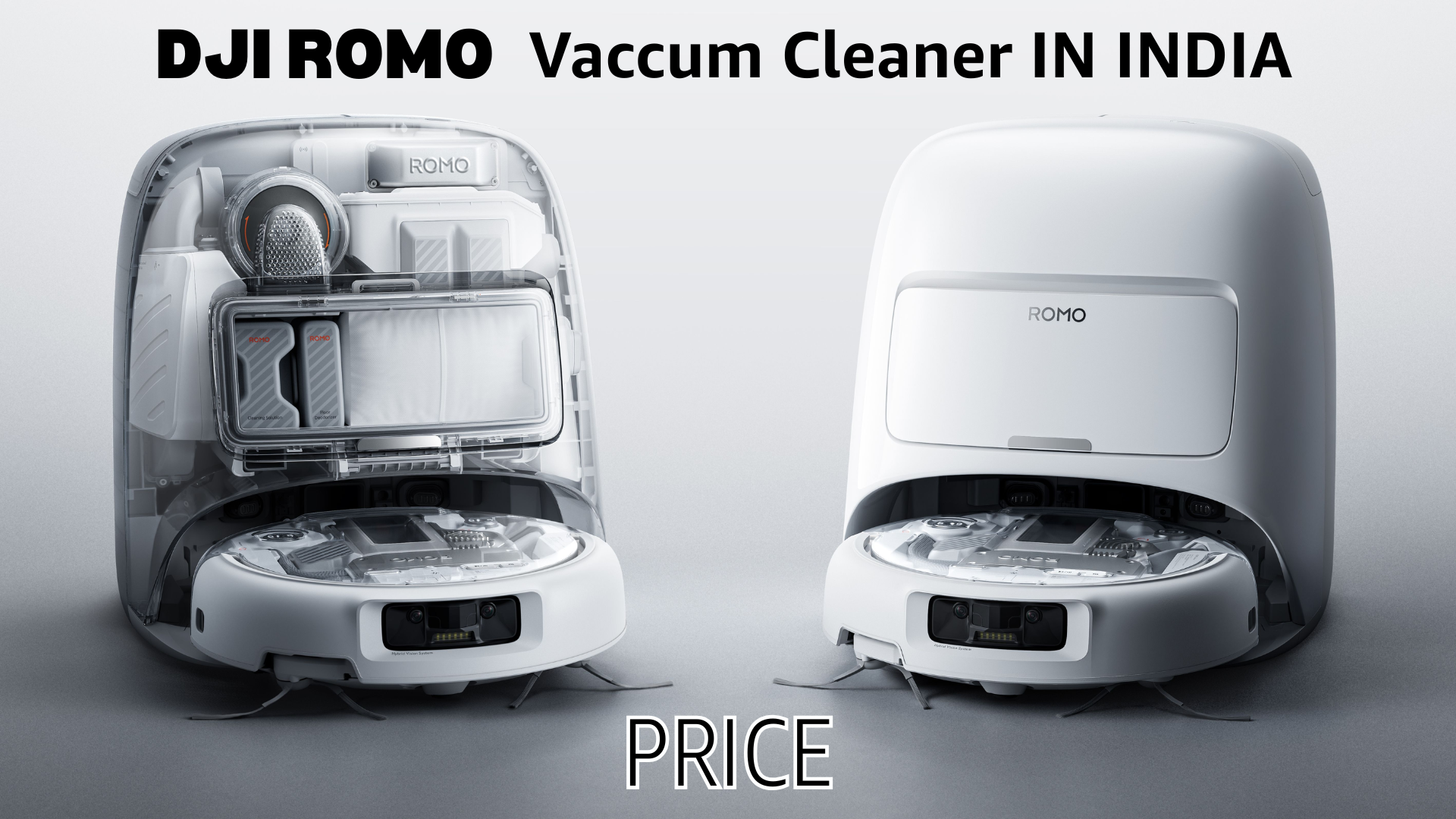 dJI ROMO VACCUM CLEANER IN india